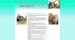 Desktop Screenshot of barchestertower.co.uk